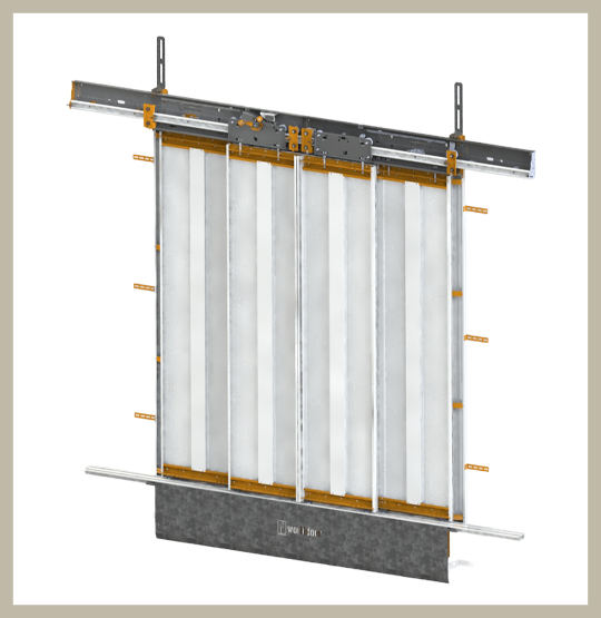 4 Panel Merkezi Kat Kapısı