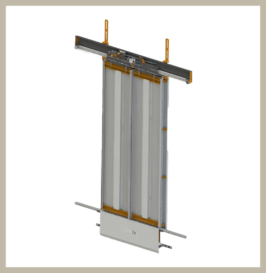 2 Panel Merkezi Kat Kapısı
